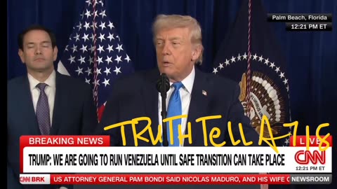 PRESIDENT TRUMP TAKES QUESTIONS FROM REPORTERS DURING PRESS CONFERENCE AFTER TAKING OVER VENEZUELA
