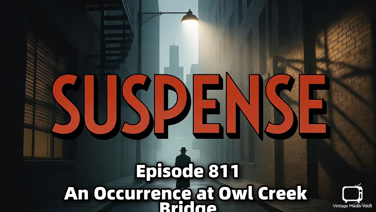 Suspense Radio Show - An Occurrence at Owl Creek Bridge (1959) | Classic OTR Mystery