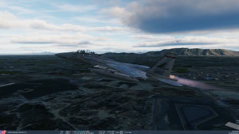 F-15EX Kandahar takeoff to intercept Migs