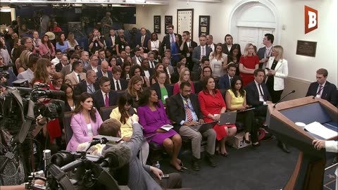 LIVE: Trump Press Secretary Karoline Leavitt Holds Press Conference at White House...