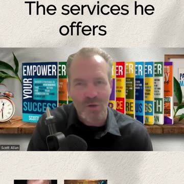 The services he offers