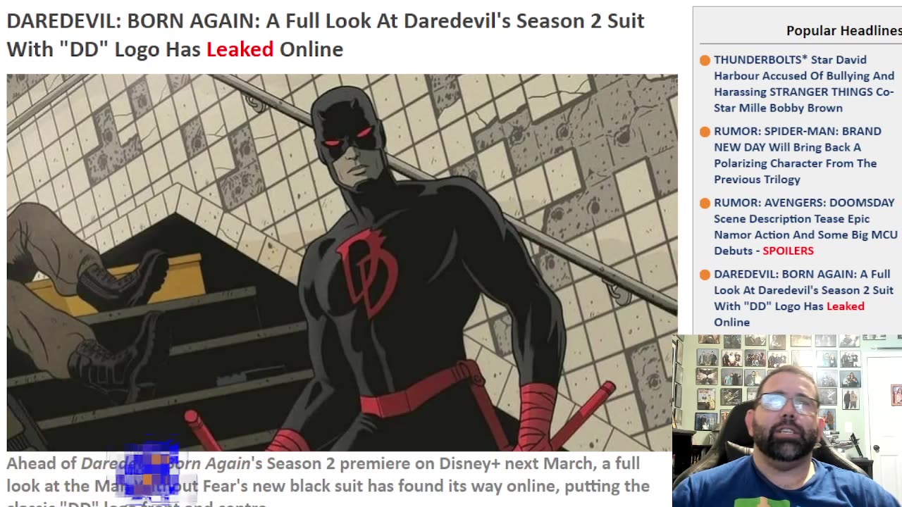 New Suit For Daredevil Revealed For Daredevil Born Again