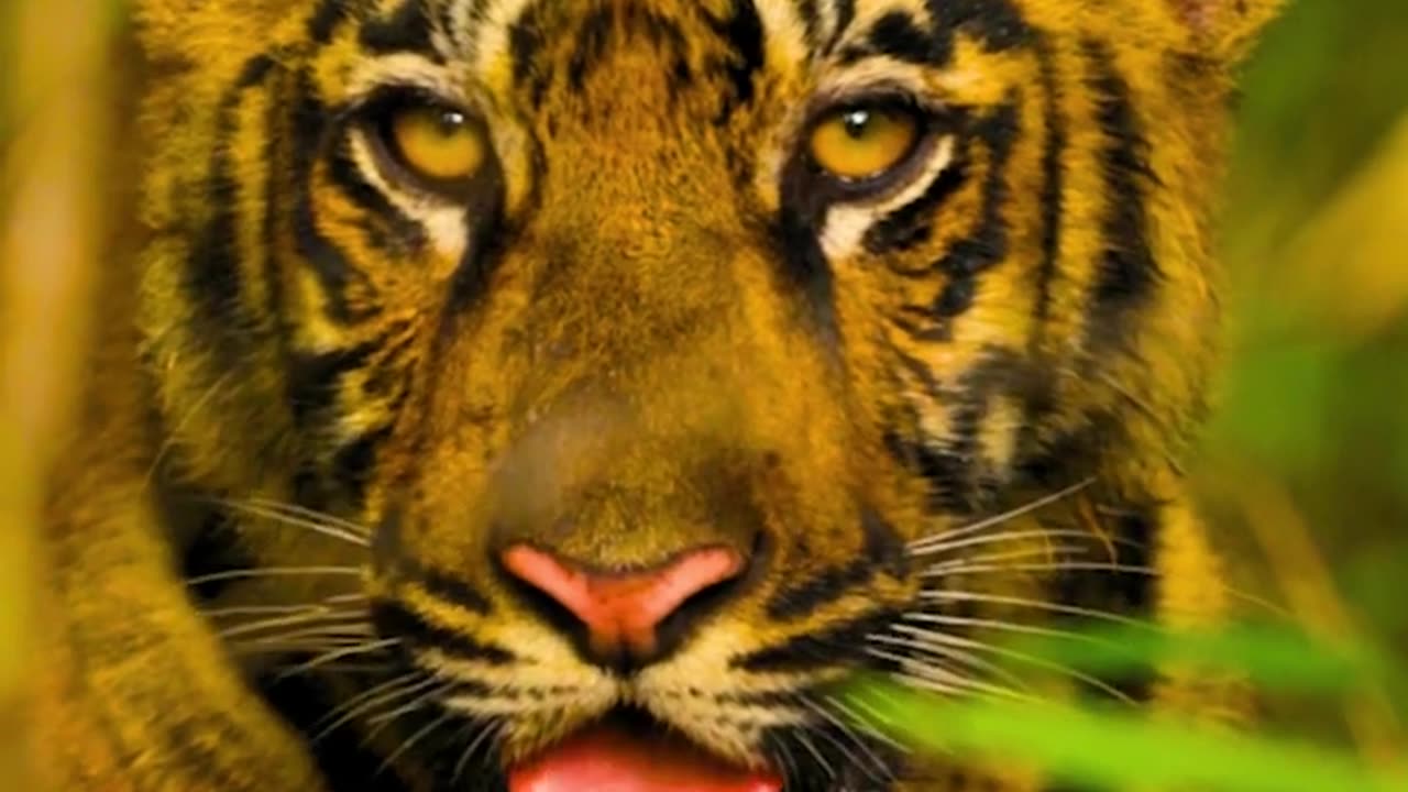 "Face to Face with a Tiger! 🐅😱"
