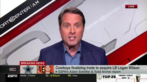 [BREAKING NEWS] Dallas Cowboys acquire veteran LB from Cincinnati Bengals - Adam Schefter reports