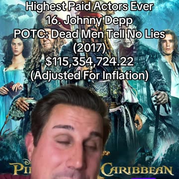 CAPTAIN JACK SPARROW IS RICH!!!