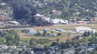 BREAKING: Plane crashes into another small plane on taxiway at Kalispell City Airport in Montana;