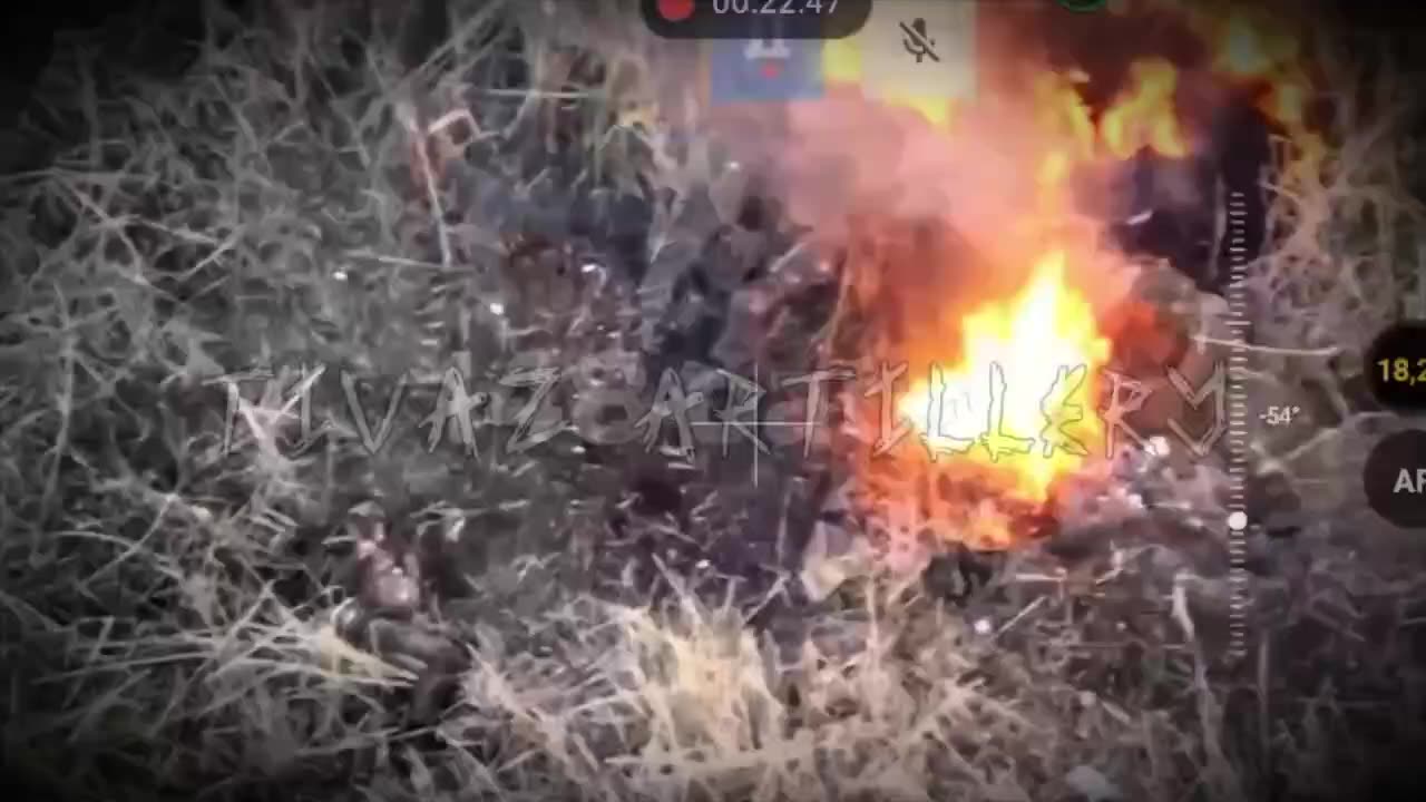 Heavy Artillery Opens Up On Russian Trenches with Cluster Munitions and More