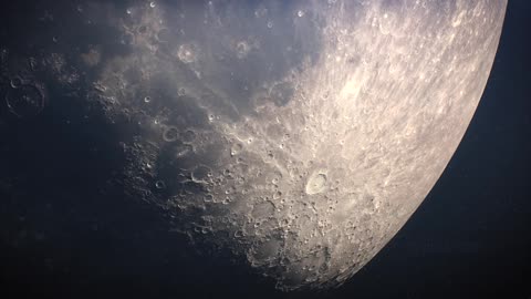 La Lune - Cratère Tycho - Vidéo 4k