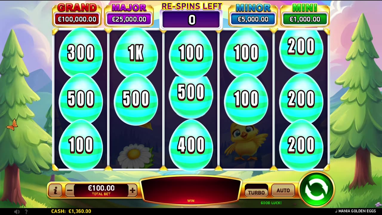 JMania Golden Eggs Big Wins