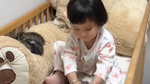 If you are watching this video, know that God has made you the guardian angel of a hungry cat💝