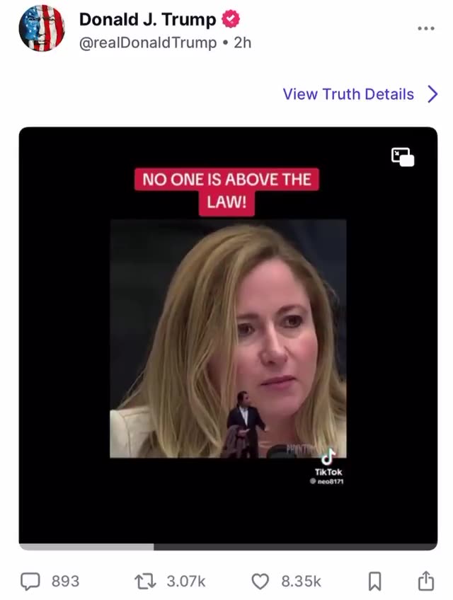 No One Is Above The Law