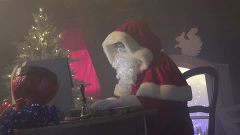 Christmas, santa claus, tree
