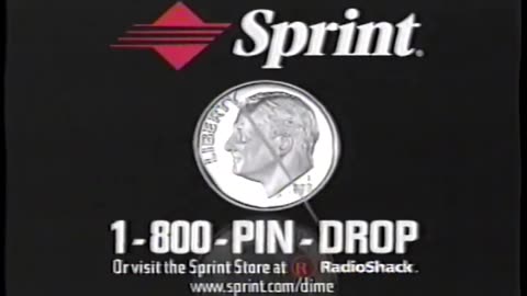 1998 Sprint Dime Pin Drop Commercial