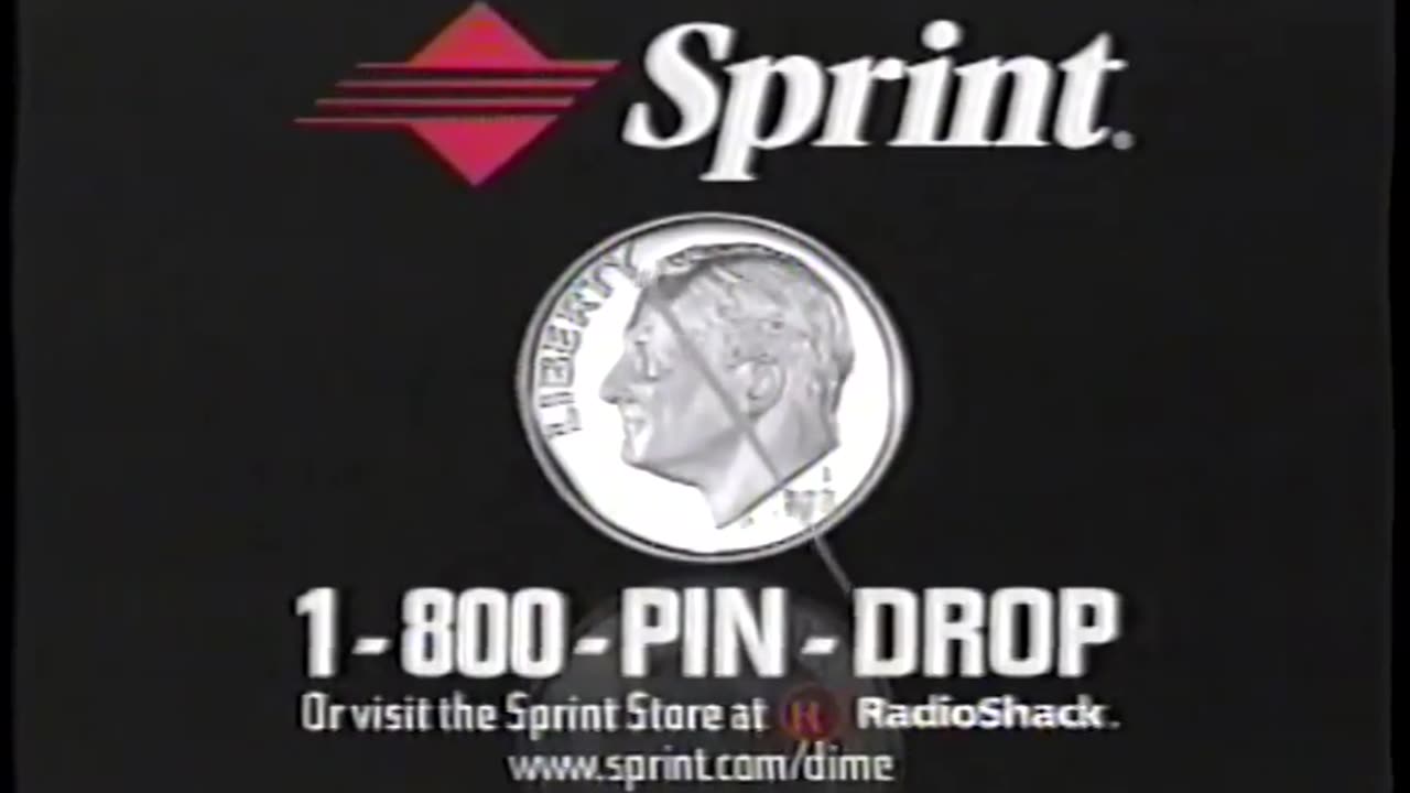 1998 Sprint Dime Pin Drop Commercial