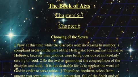 Christian Meme Video: Acts Chapters 6 & 7 (06/22/2025)