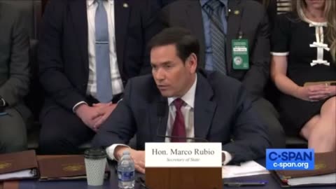 Marco Rubio schools Democrat crying about pro-Hamas radical having visa revoked