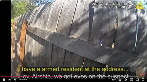 LAPD & CHP Shoot Woman In Her Own Back Yard - Because They Can - Back The Blue Heroes