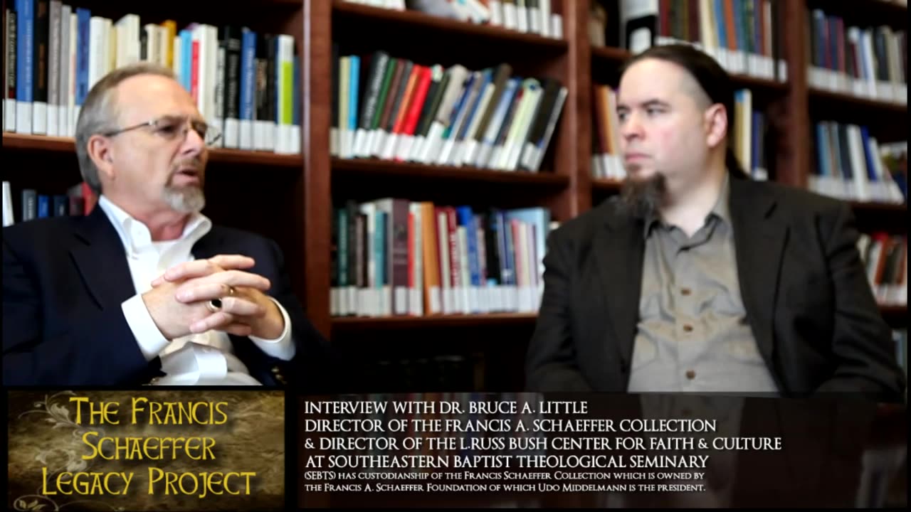 THE SCHAEFFER LEGACY PROJECT - AN INTERVIEW WITH DR. BRUCE A. LITTLE