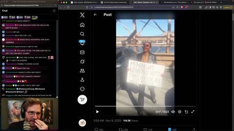 TheSaltyCracker: Shut Up Ben ReeEEStream 11-09-25 .......