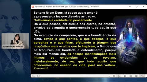 CARIDADE DO PENSAMENTO - Evangelho na Rede com Carla Fabres