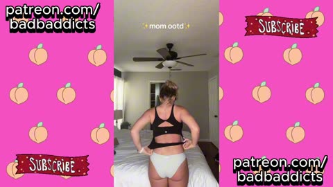 sexy milf getting ready for the day