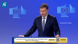 EU Press Meet: Von der Leyen & Dombrovskis on Ukraine Funding 2026–27 | Amaravati Today