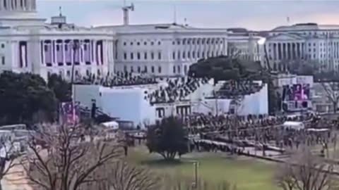Biden Inauguration Staged