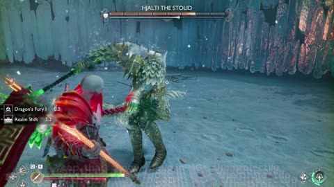 God of War Ragnarok - Kratos Vs. Hjalti the Stolid ( NG+ ).