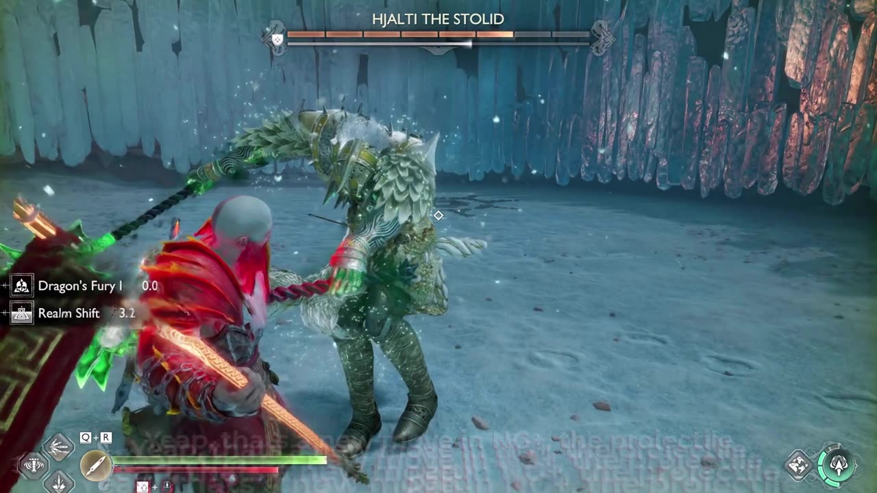 God of War Ragnarok - Kratos Vs. Hjalti the Stolid ( NG+ ).