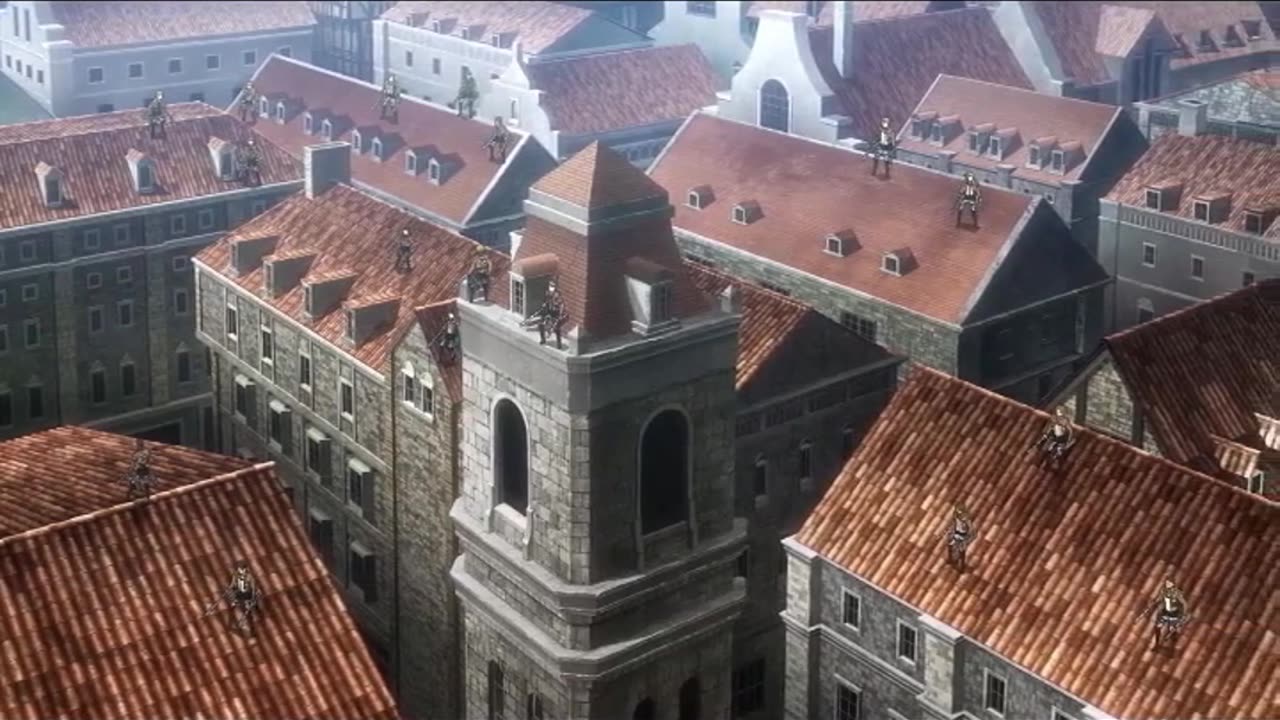 AOT S1E2 - 'Prove You're a Soldier!' - Eren's Training Test | Attack on Titan Clip