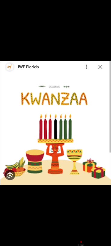 Happy Kwanzaa everyone 2025 12/27/25