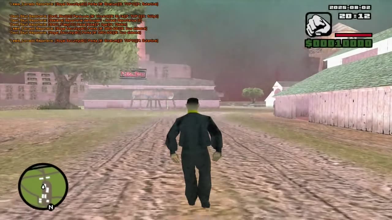 Rainy Walk (Sarg.lt, San Andreas Multiplayer)
