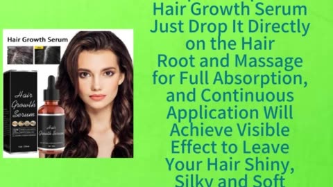 Noor Hair Growth Serum African Olives Grow Hair Fast