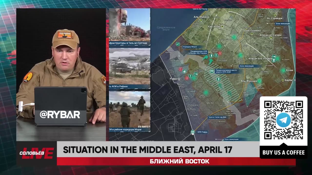 🇷🇺 🏹 🎣 Rybar Live: Situation in the Middle East, April 17
