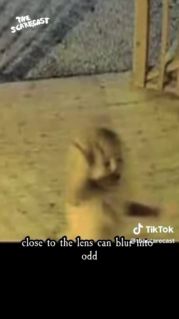 The Ghostly Girl caught on Porch Camera