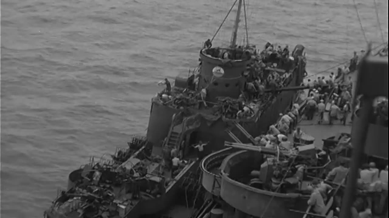 BOMBARDMENT OF GUAM, PLANES DIVE BOM... - BOMBARDMENT OF GUAM, PLANES DIVE BOMB BEACH - 428-npc-4749