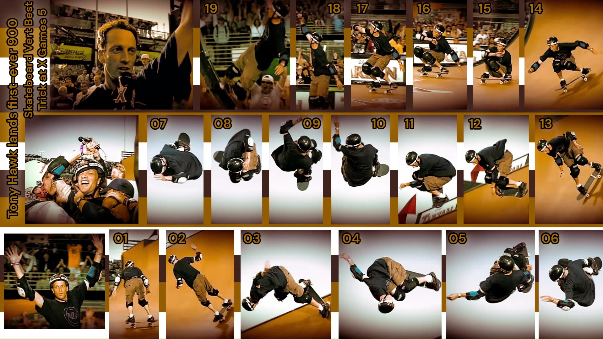 Prototype 179: Tony Hawk lands first-ever 900 at X Games 5