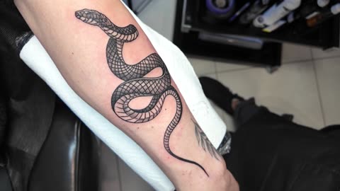 SMALL SNAKE TATTOO