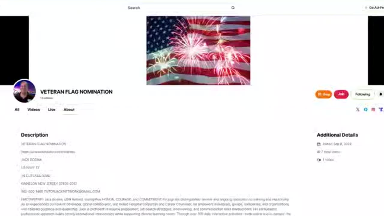 CAN YOU NOMINATE ME TO RECEIVE A FOLDED 3' X 5' AMERICAN FLAG? (VETERAN RECOGNITION)