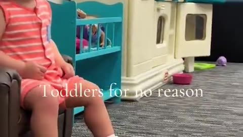 Even as toddlers.... stay away from them