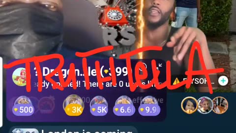 MESSY CALLER EVENING SHIT SHOW LINES MRS THERESA & KEKE