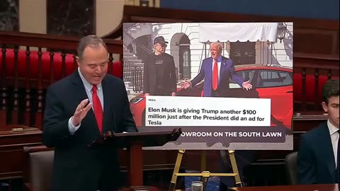 Schiff Takes To Senate Floor to Lay Out Trump's 10 Most Corrupt Acts So Far