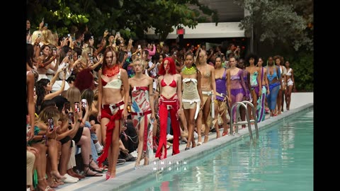 Poster Girl Swimwear Bikini Full Fashion Show - Paraiso Miami Swim Week 2022 - ft Charly Jordan - 4K