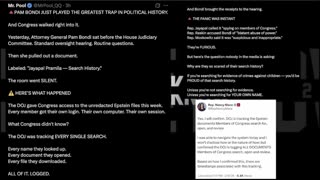 Mace says DOJ systems are tracking which Epstein documents members of Congress search and open