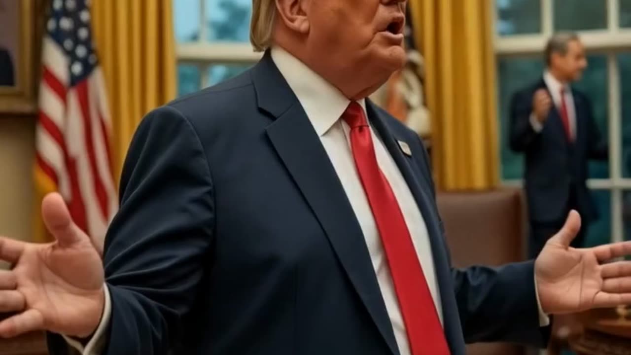 Trump Reveals Declaration of Independence in Oval Office