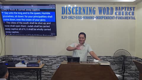 "Be not proud: for the LORD hath spoken" (May pakinabang ka?) - Jeremiah 13 (Baptist Preaching - Ph)
