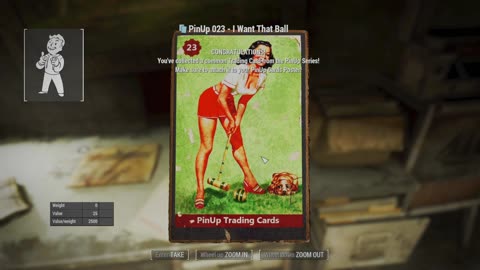Fallout 4 PinUp 023 - I Want That Ball