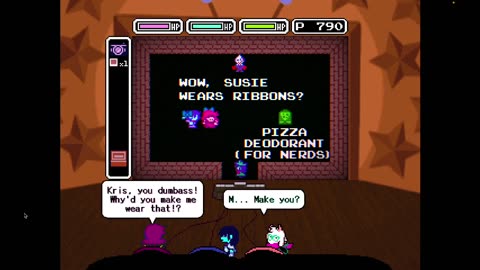 Making Kris Wear Pebberoni Pizza Deodorant in Deltarune Chapter 3