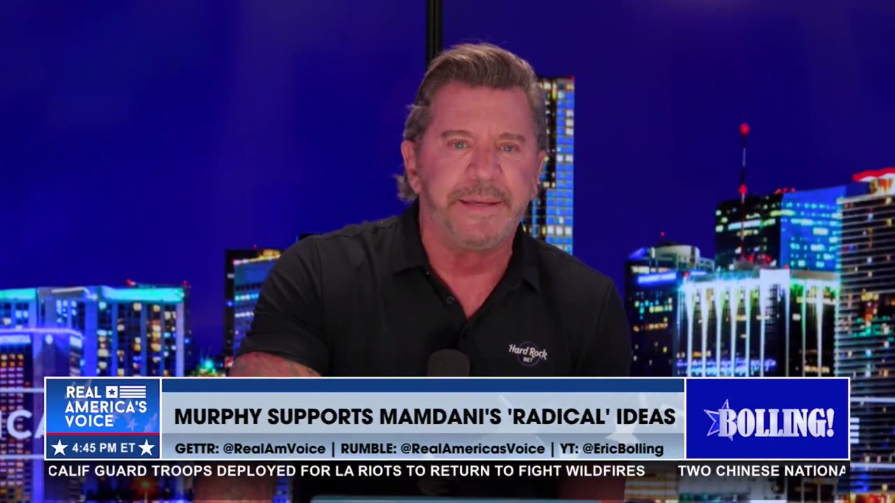 SENATOR CHRIS MURPHY SUPPORTS MAMDANI’S RADICAL IDEAS