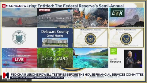 🇺🇸 Fed Chair Jerome "Too Late" Powell Grilled by Republicans in US Congress [LIVE]